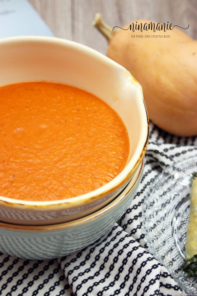 Tomaten-Kürbis-Suppe