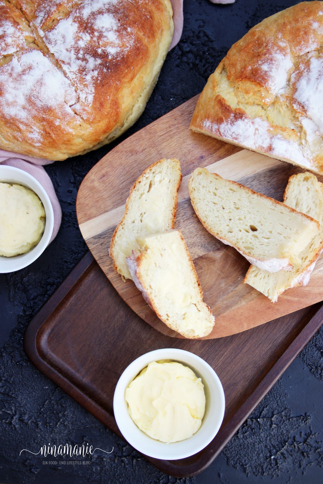 Kartoffelbrot und selbst gemachte Butter - Tag des Deutschen ...