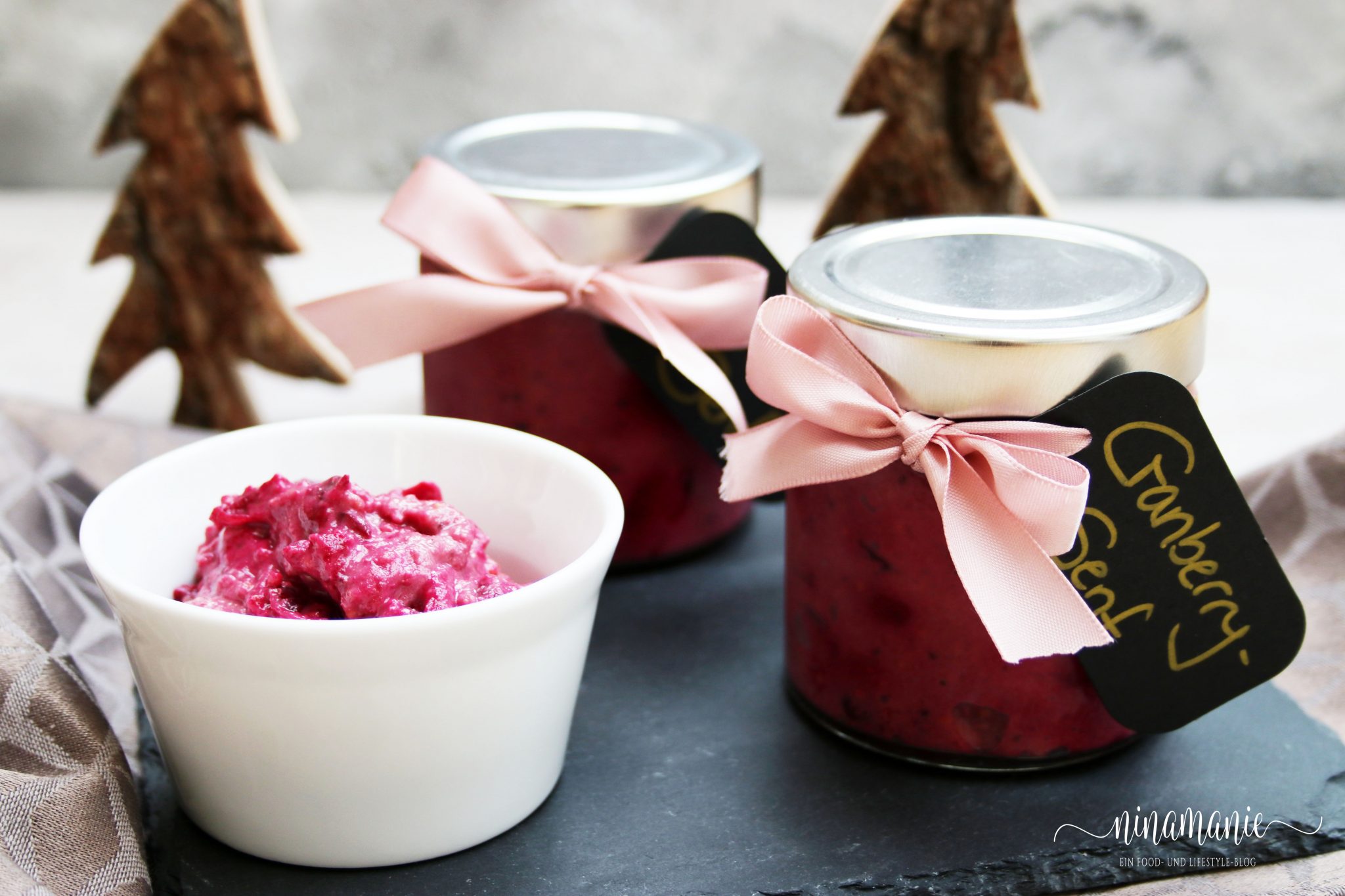 Cranberry-Senf - ein feines Geschenk aus der Küche - Ninamanie