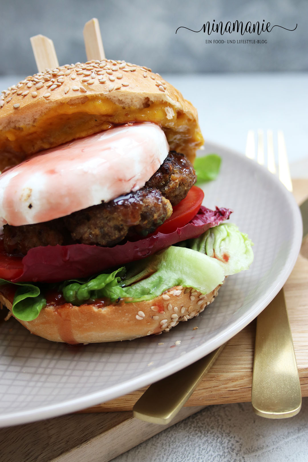 Leckerer Burger