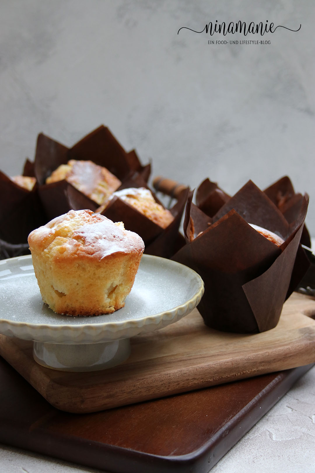 Apfel-Ingwer-Muffins