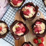Erdbeer-Kokos-Muffins