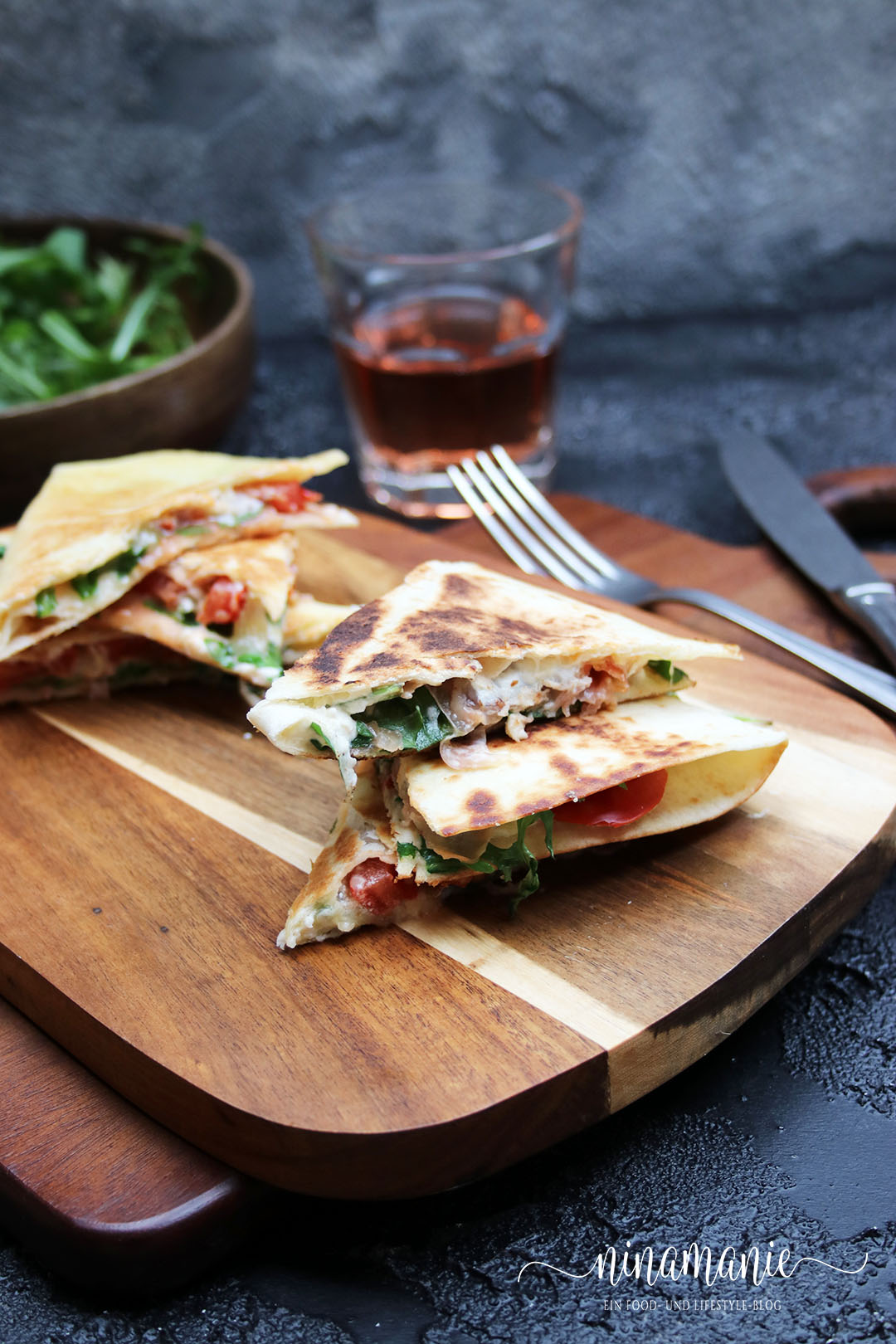 Tortillas im Pizzastyle