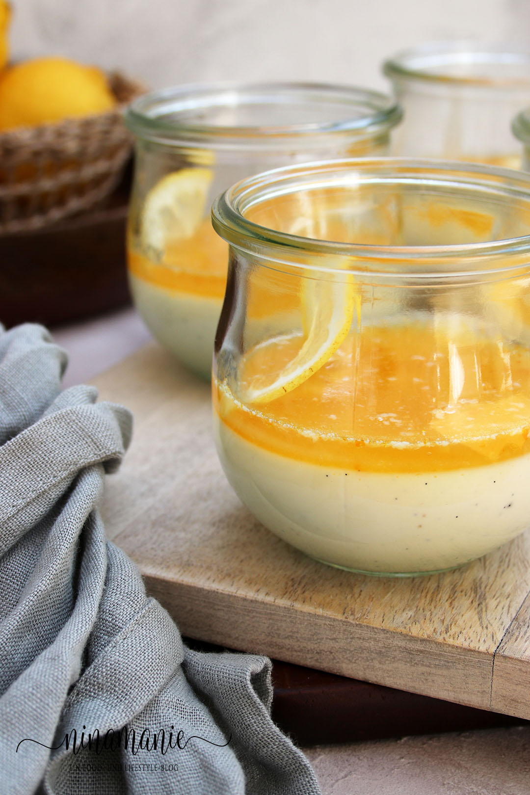 Frischkäse-Panna Cotta