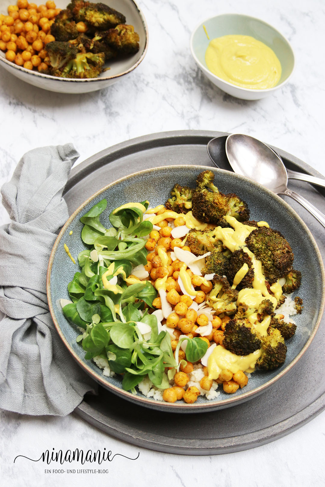 Brokkoli Quinoa Bowl