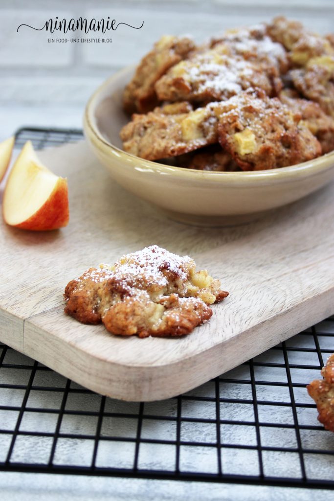 Apfel-Cookies mit Pekannüssen