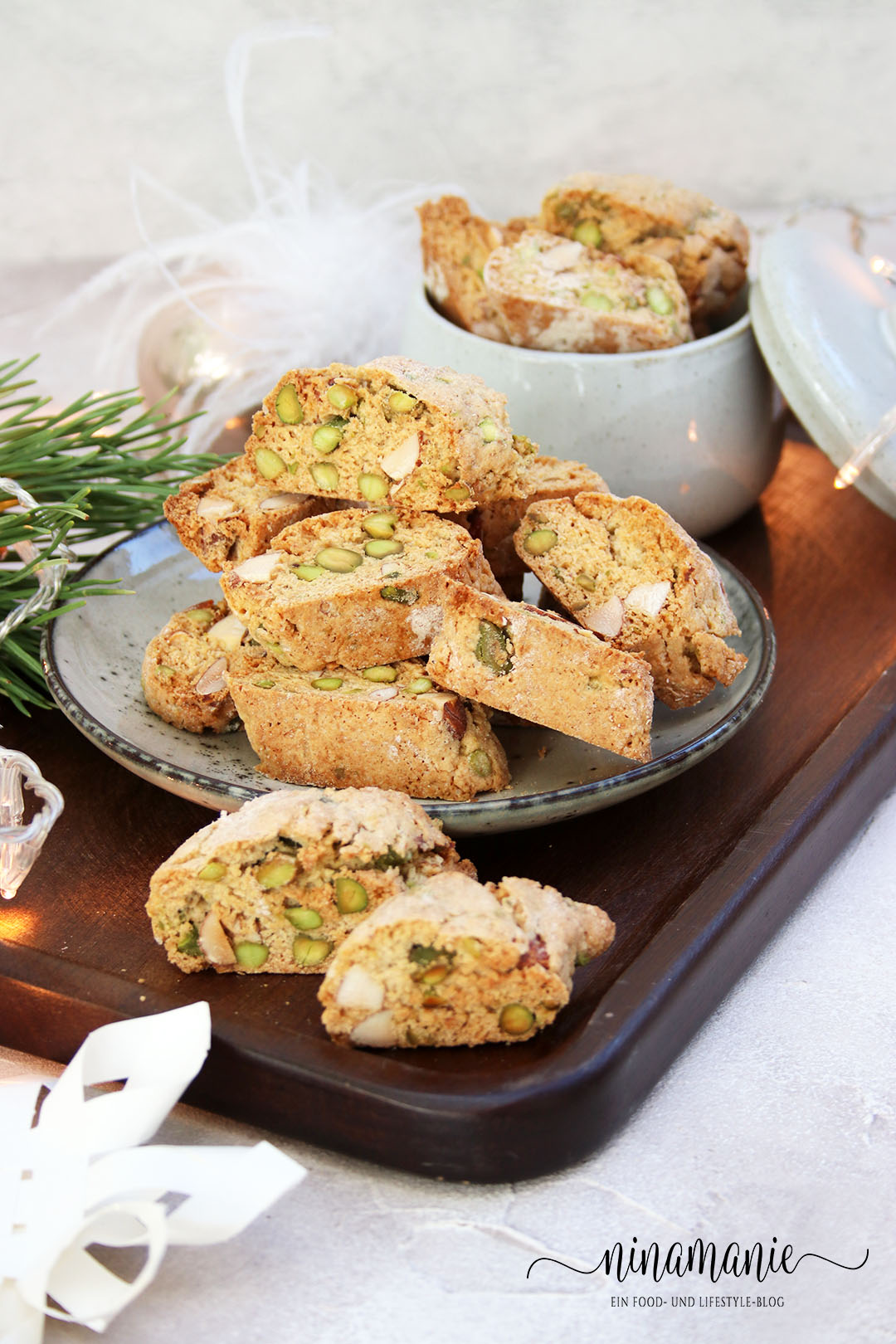Mandel-Pistazien-Cantuccini