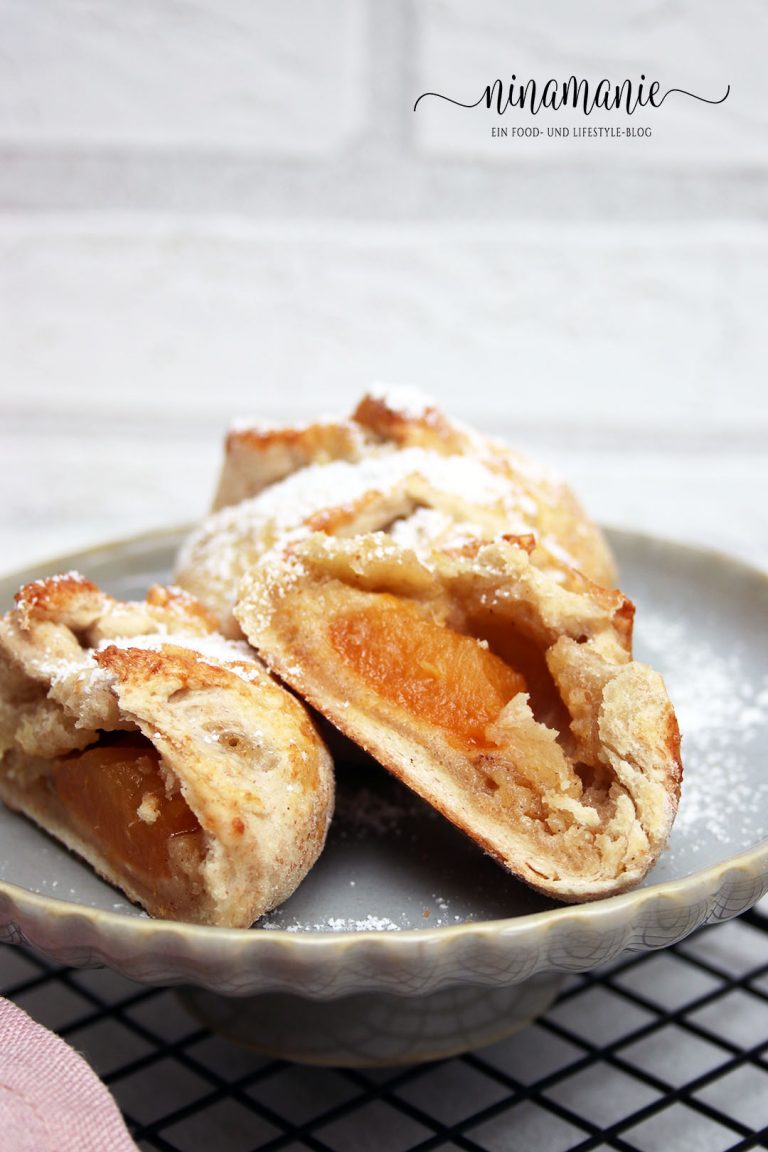 Aumônières - lecker gefüllte Teigtaschen mit Mascarpone und Aprikosen ...