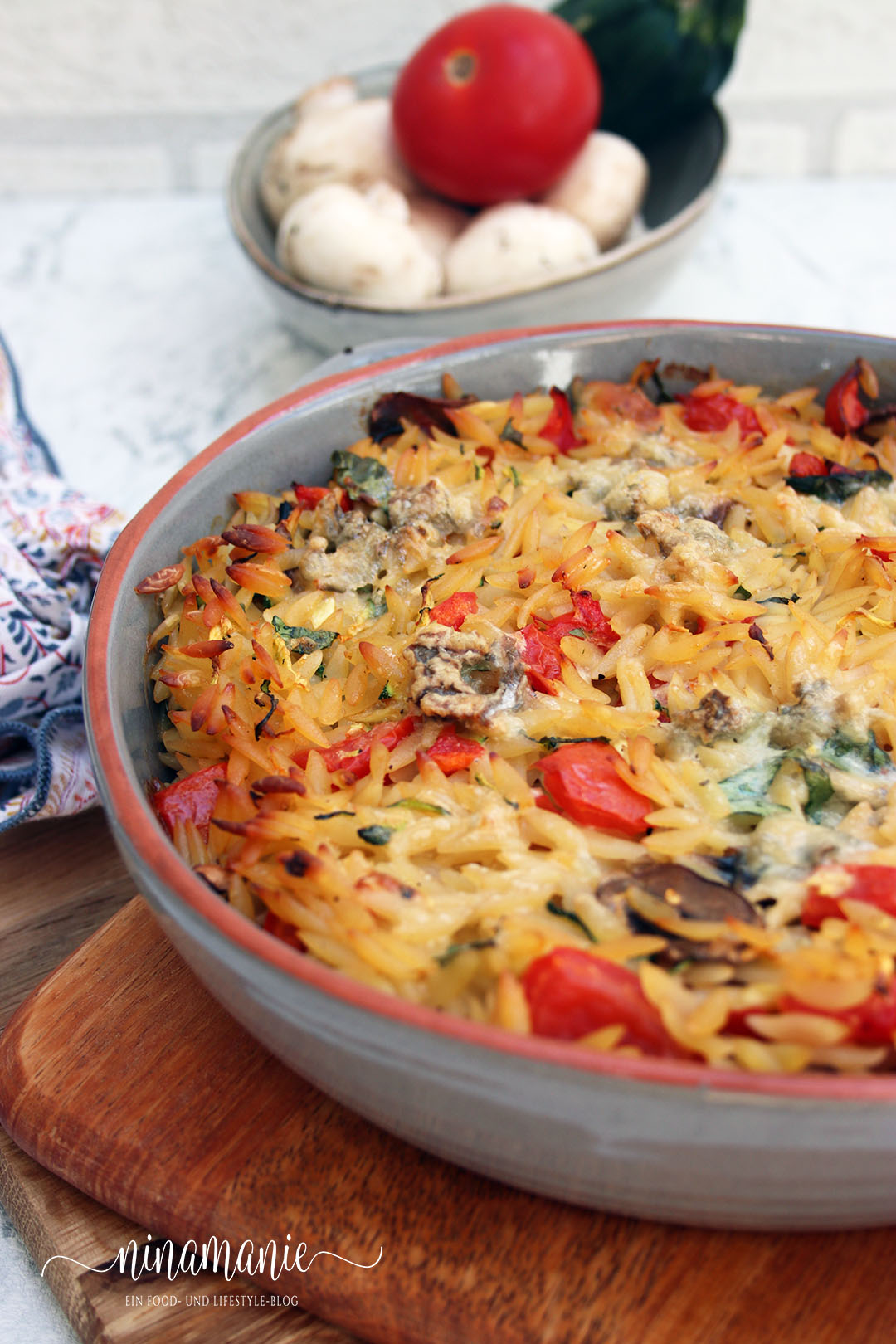 Resteküche mit Pasta