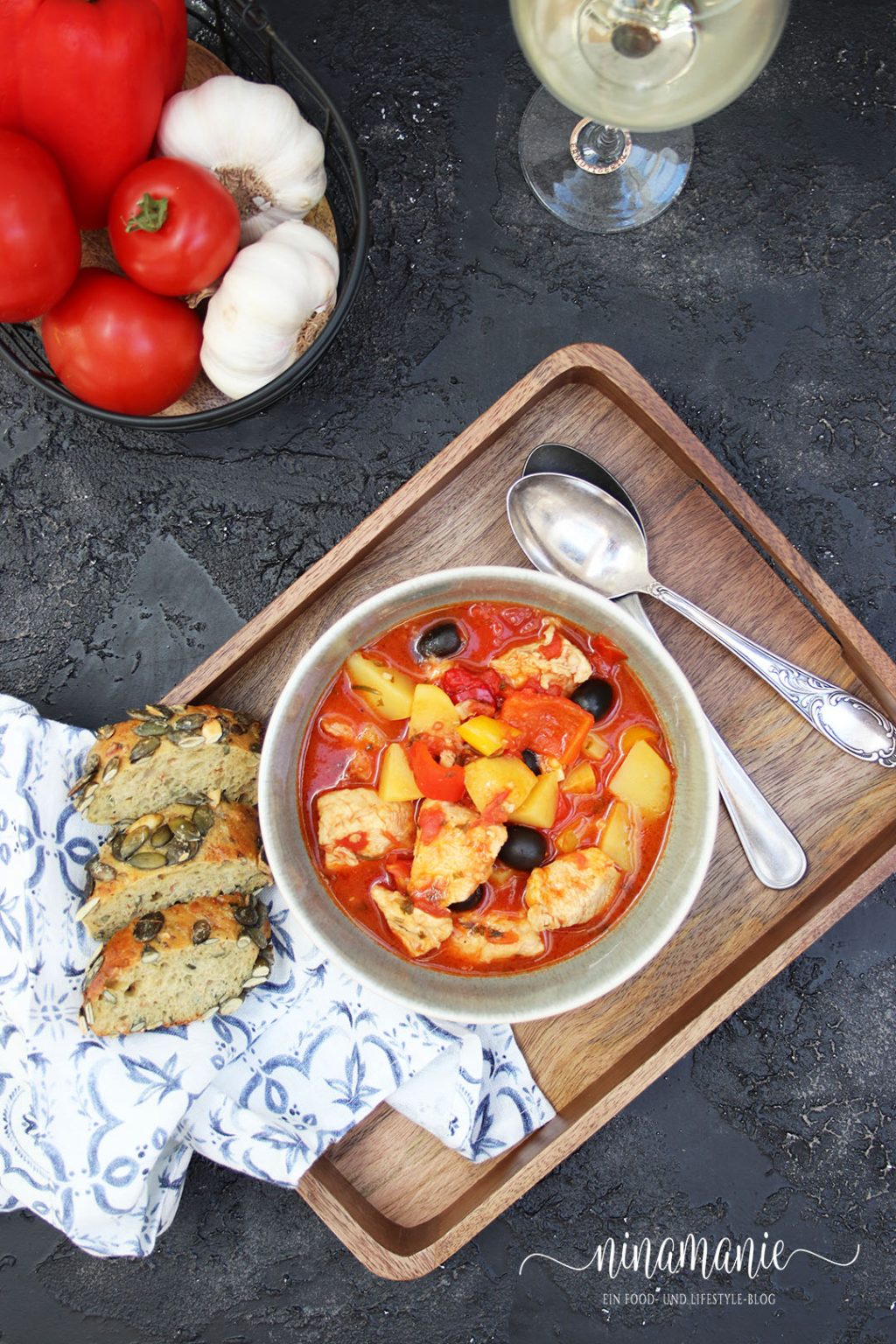 [Buchrezension] Hähnchentopf nach Jägerart aus &amp;quot;Amalfi-Küche&amp;quot; - Ninamanie