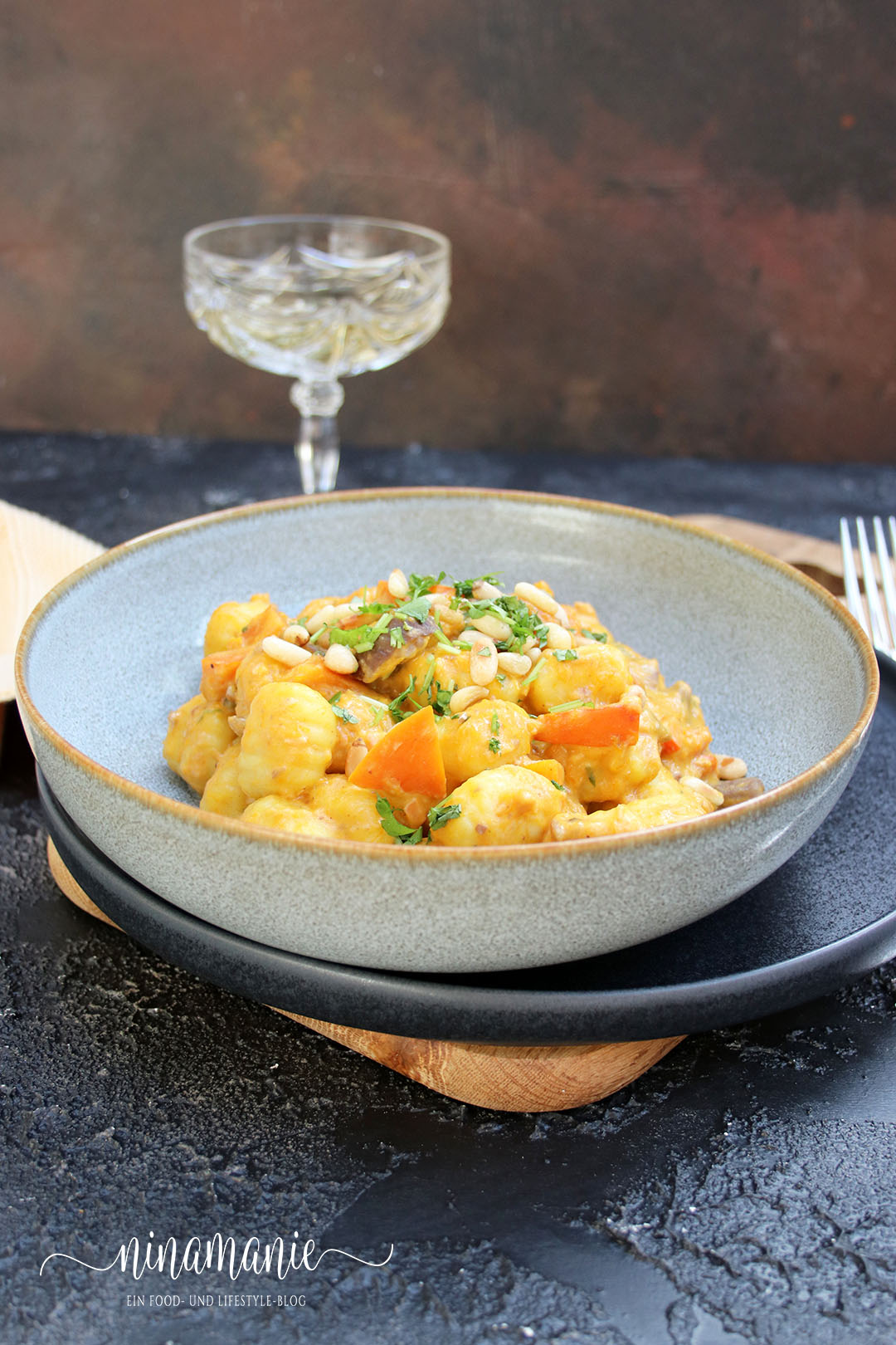 Gnocchi mit Kürbis und Maroni