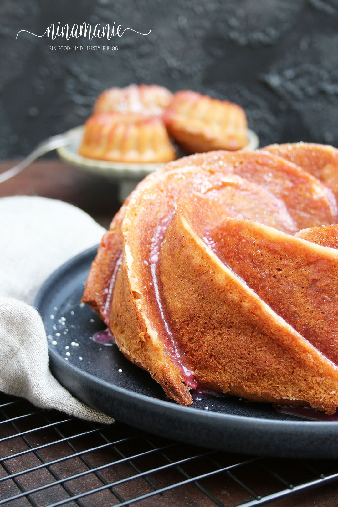 Quark-Gugelhupf mit Lebkuchengewürz - Ninamanie