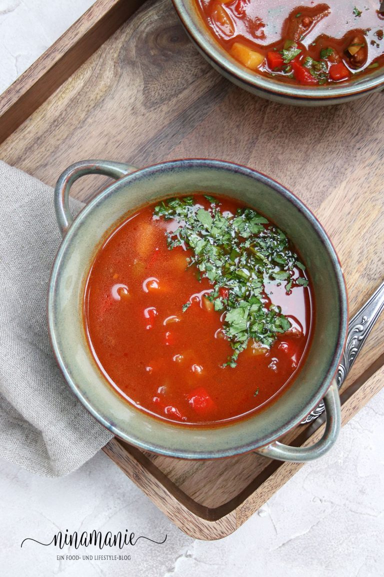 Ungarische Gulaschsuppe - Ninamanie