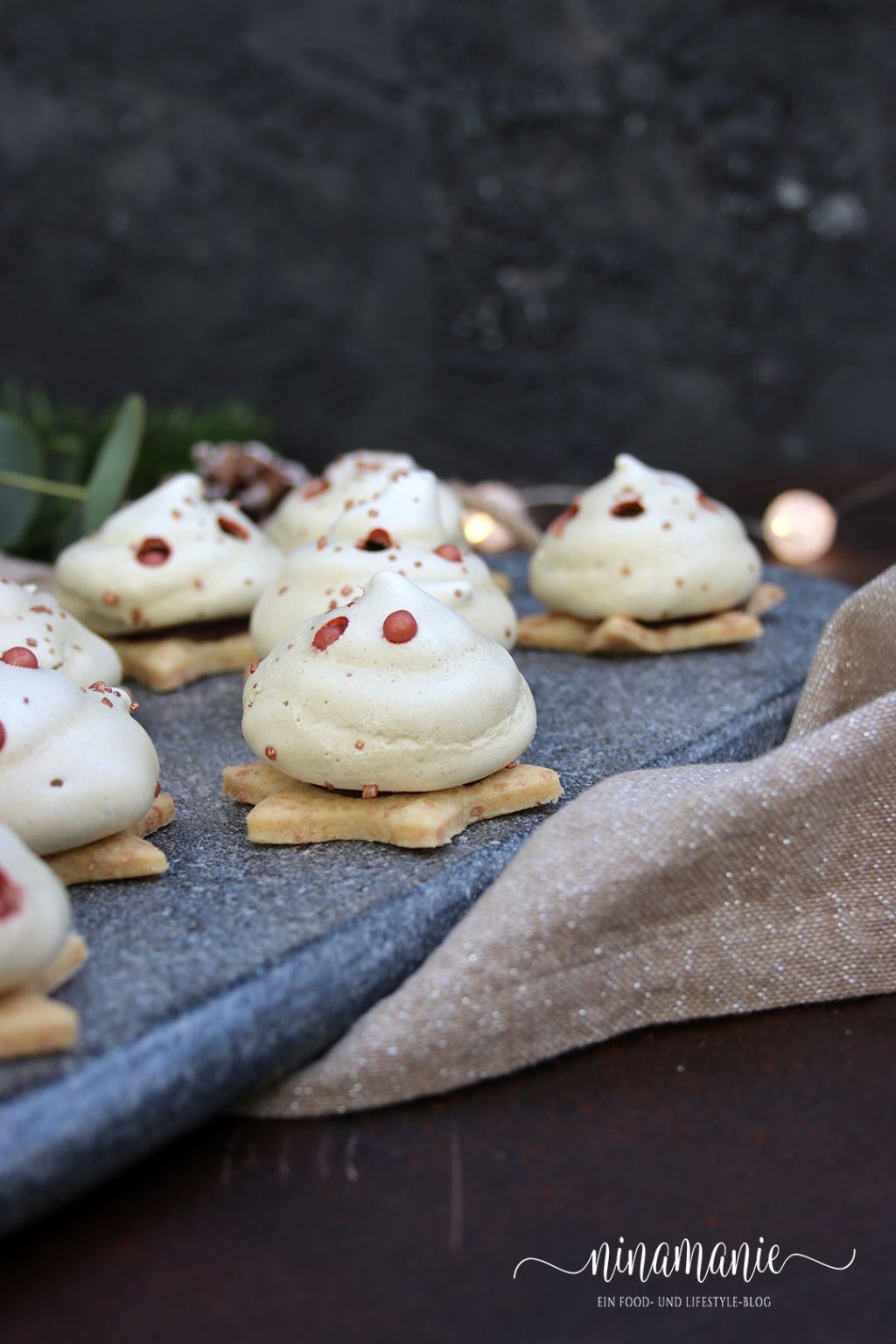 Baiser-Plätzchen: luftig-knackige Weihnachtsplätzchen - Ninamanie
