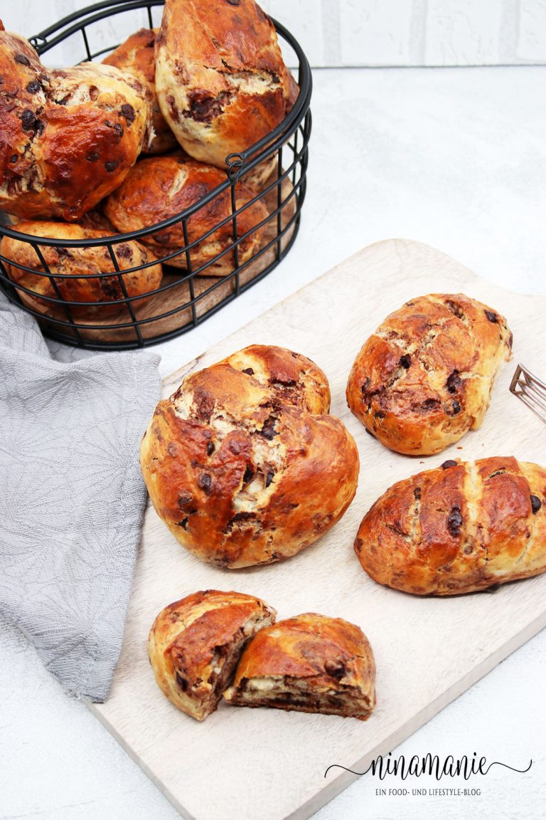 Schoko-Milch-Brötchen - Ninamanie