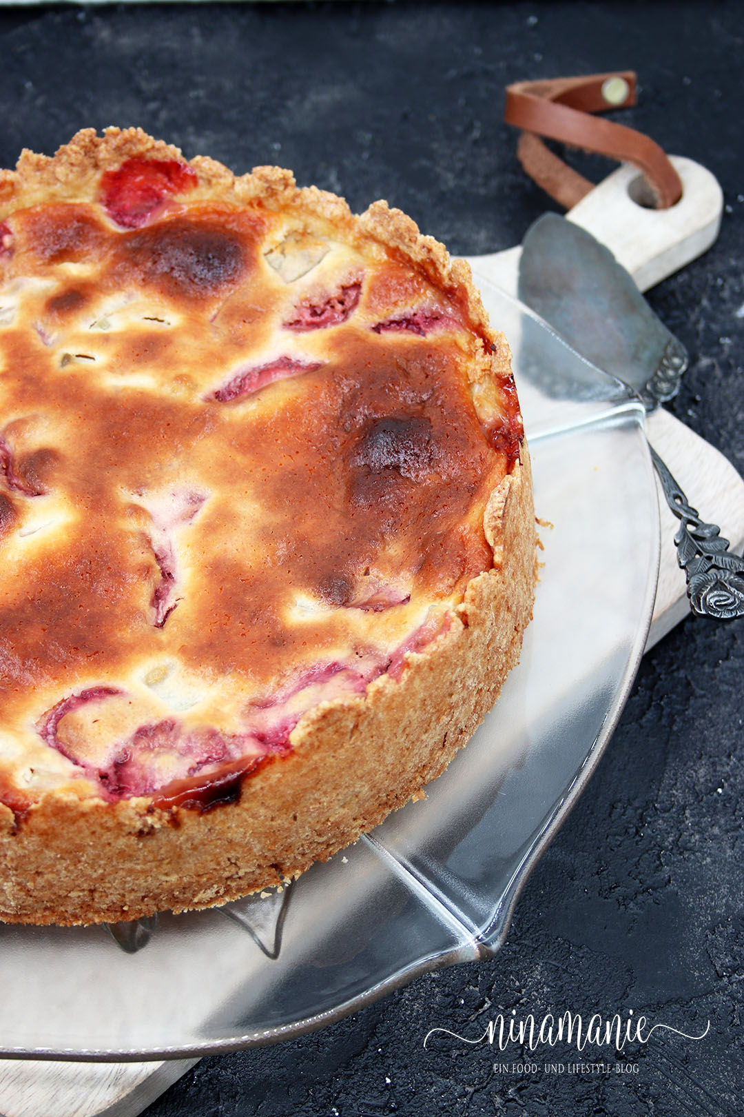 Rhabarber-Erdbeer-Kuchen