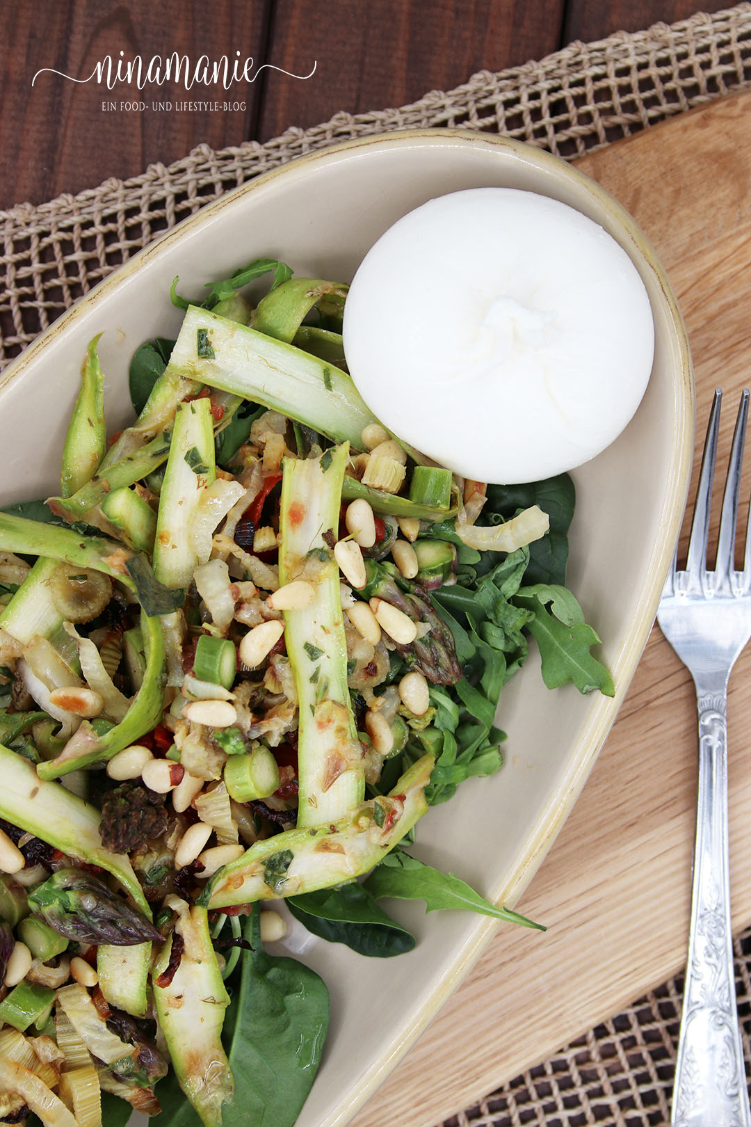 Spargel-Fenchel-Salat - Ninamanie