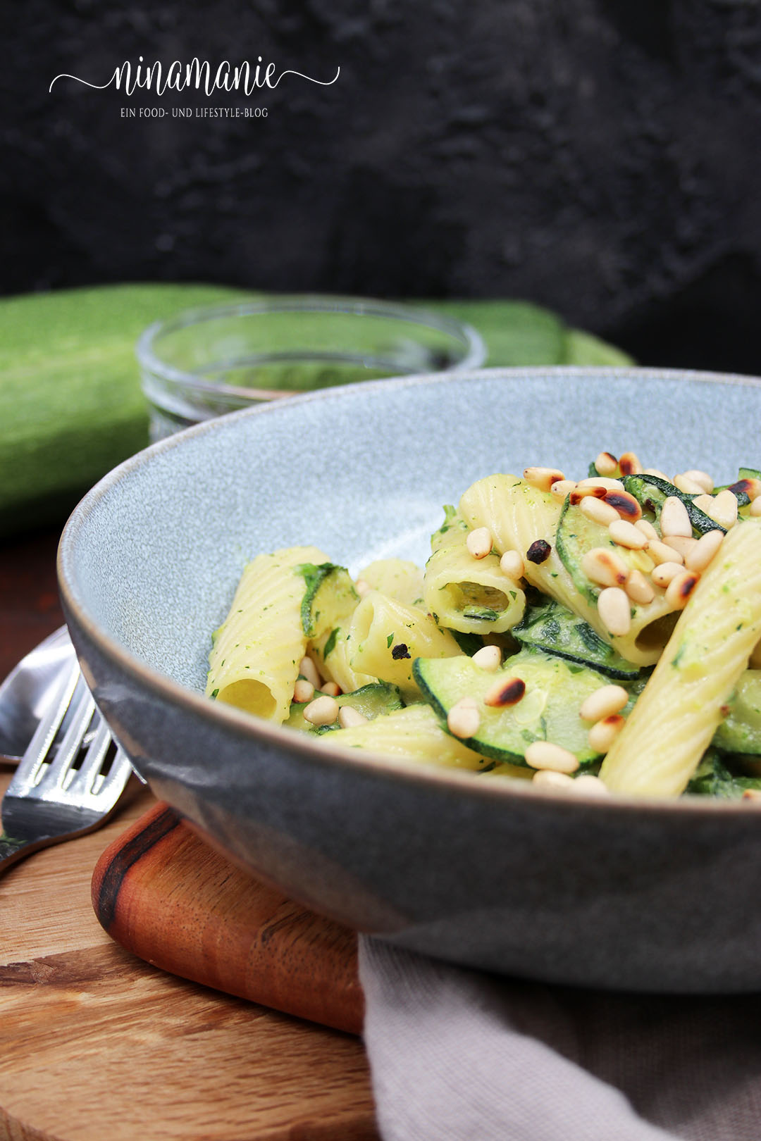 Pasta mit Zucchini und Gorgonzola - nur wenige Zutaten für ein leckeres ...