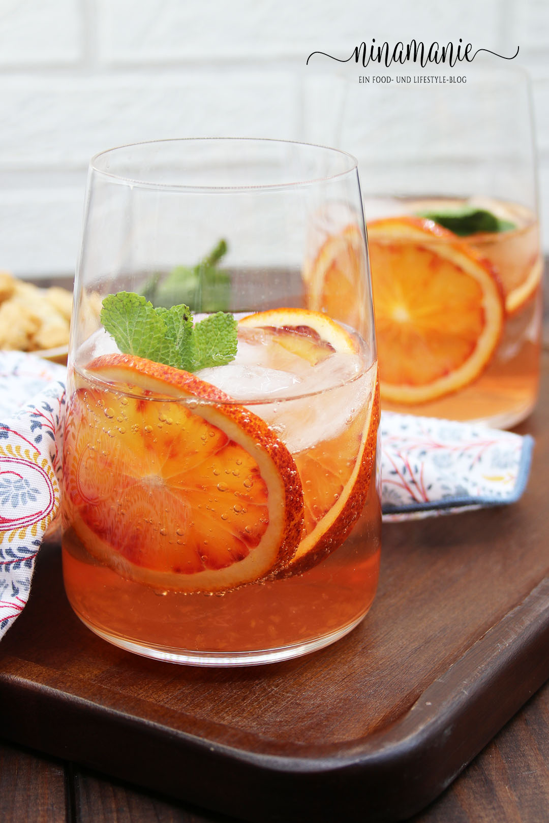 Lillet-Blutorangen-Spritz