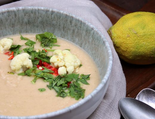 Suppe aus Blumenkohl
