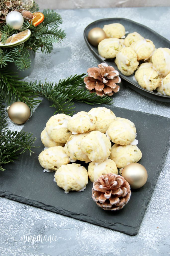 Zitronen-Pistazien-Plätzchen