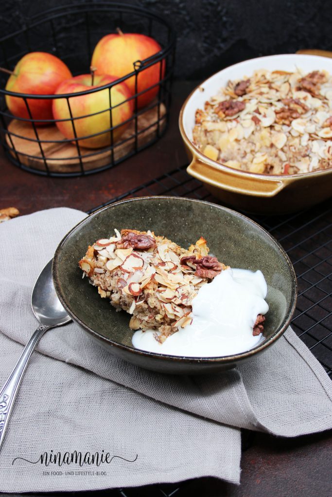 Gebackene Haferflocken