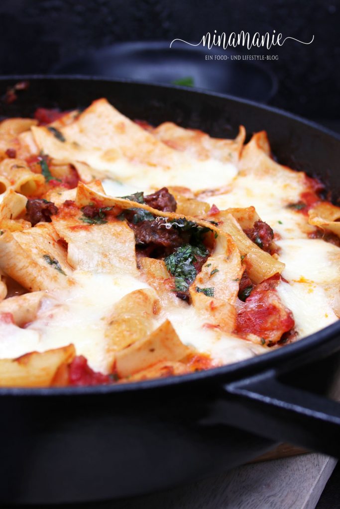 Lasagne aus der Pfanne