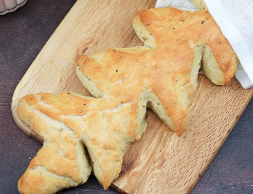 Ährenbrot mit Kräutern und Parmesan