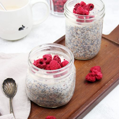 Overnight Oats mit Mohn