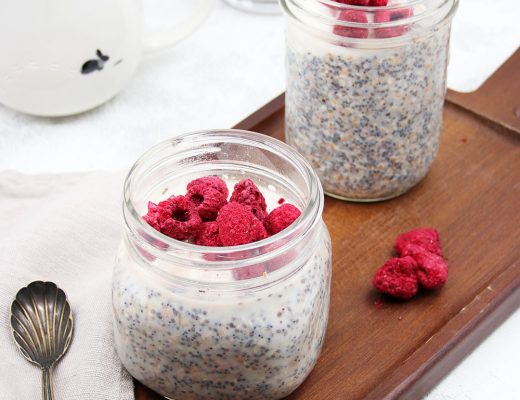 Overnight Oats mit Mohn