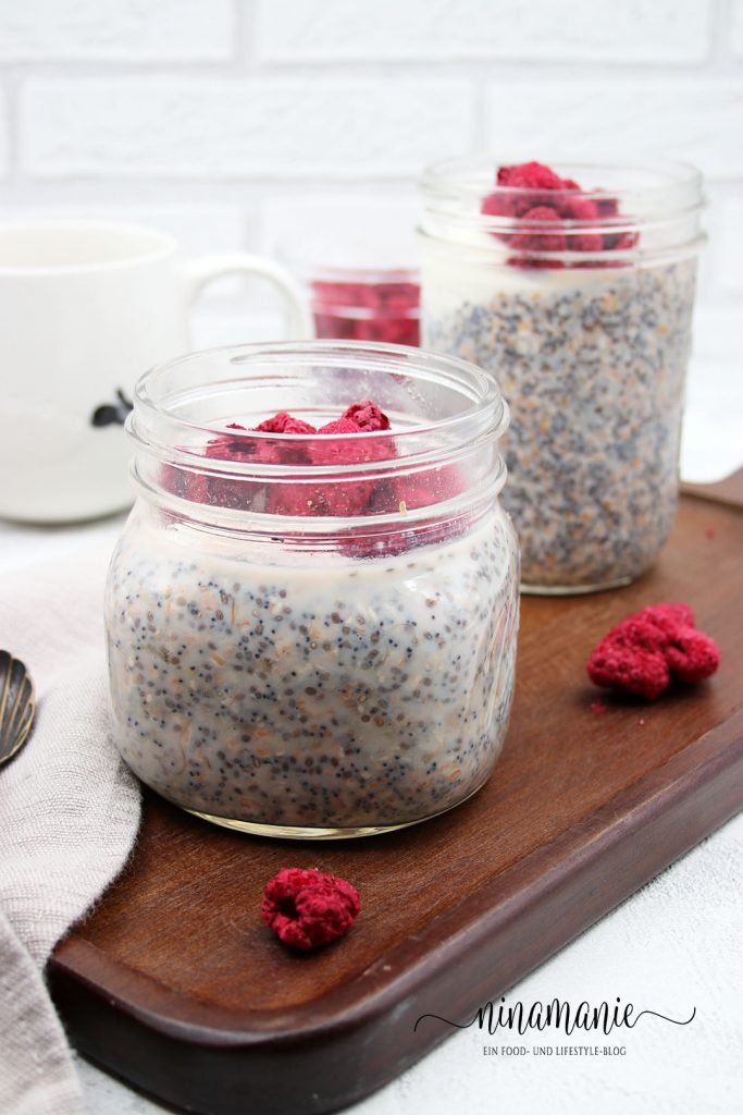 Overnight Oats mit Mohn