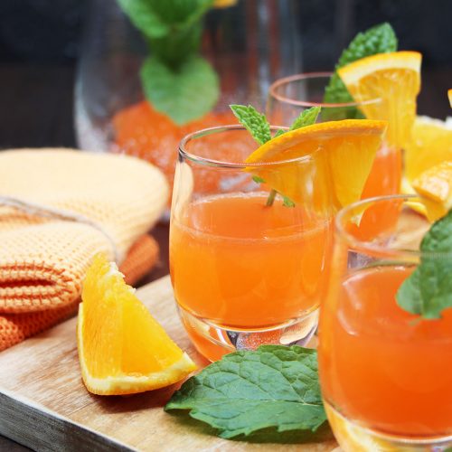 Aperol Jelly Shots