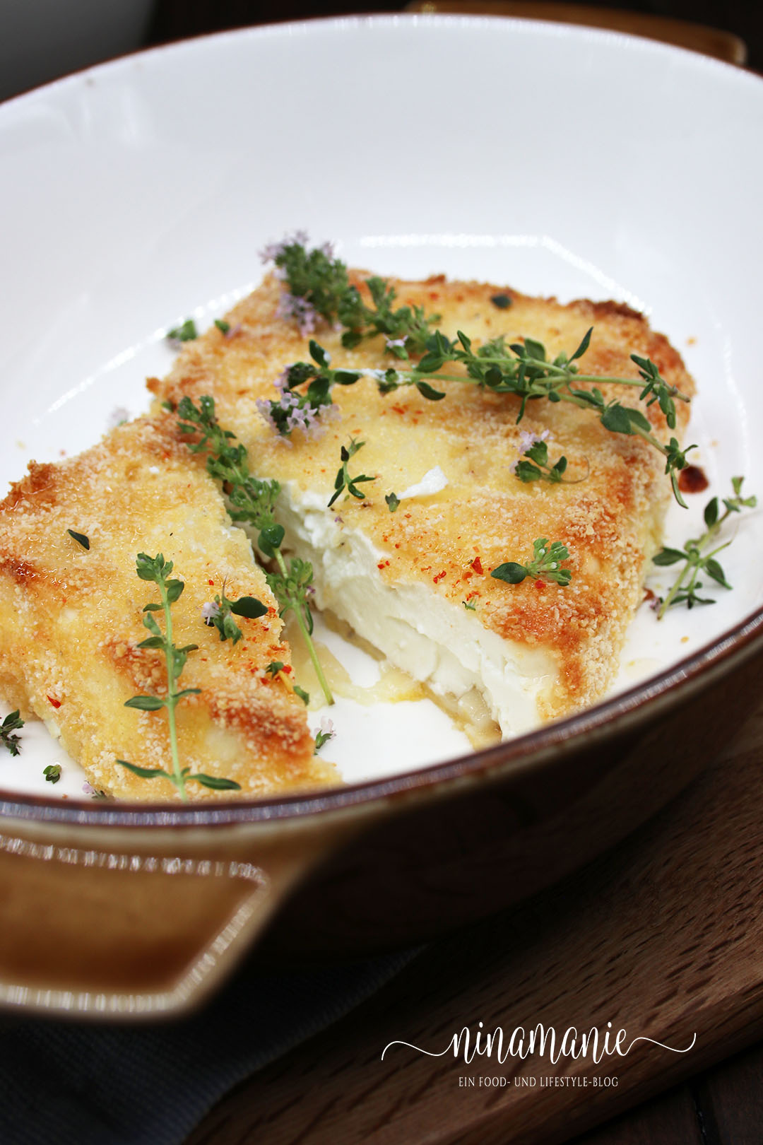 Panierter Feta