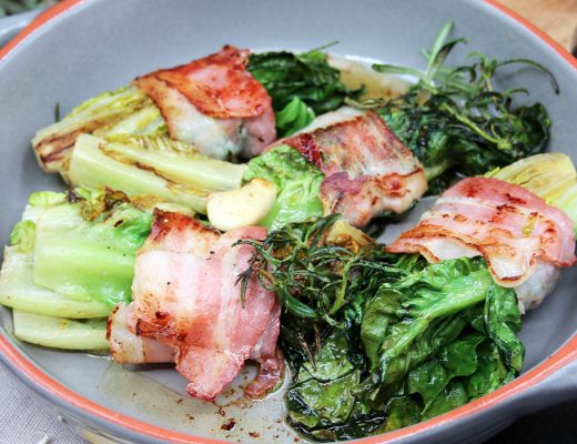 Romanasalat | Frühstücksspeck | Rosmarin