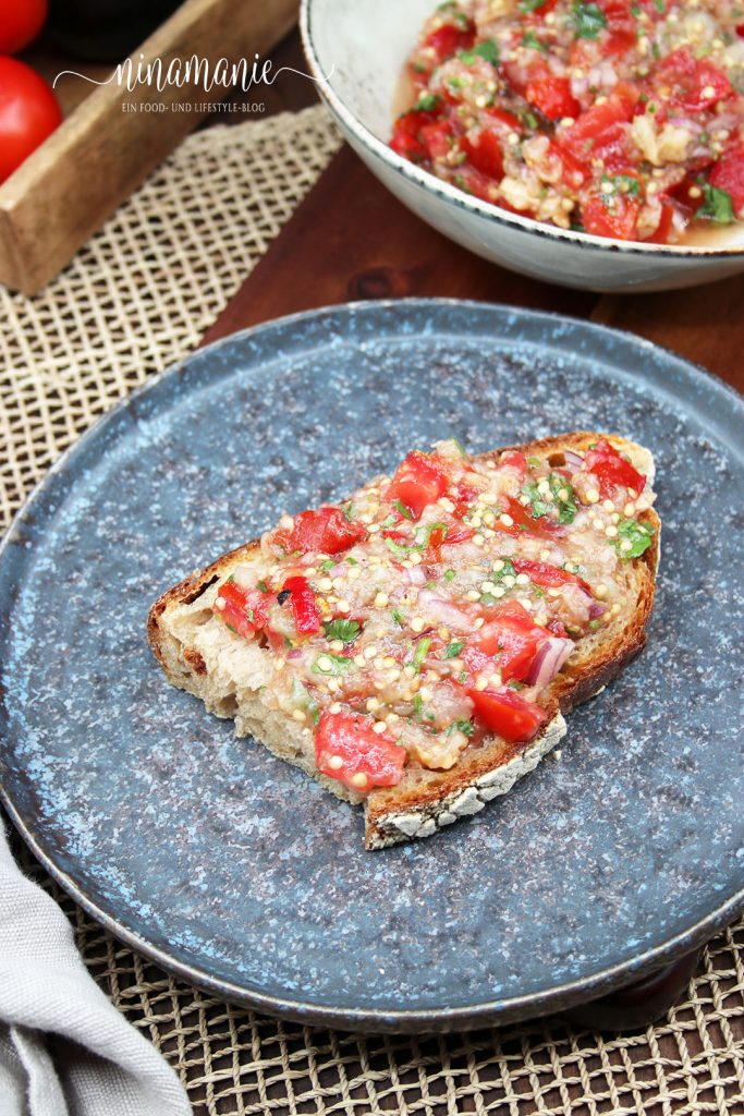 Gemüse aufs Brot