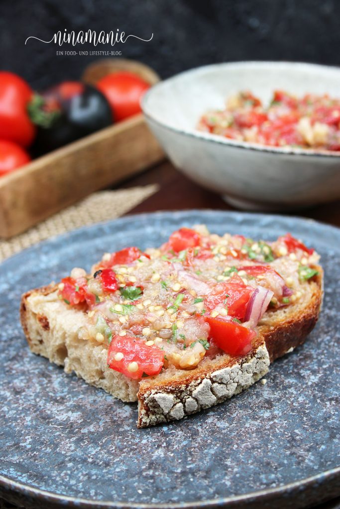 Auberginen-Tomaten-Aufstrich