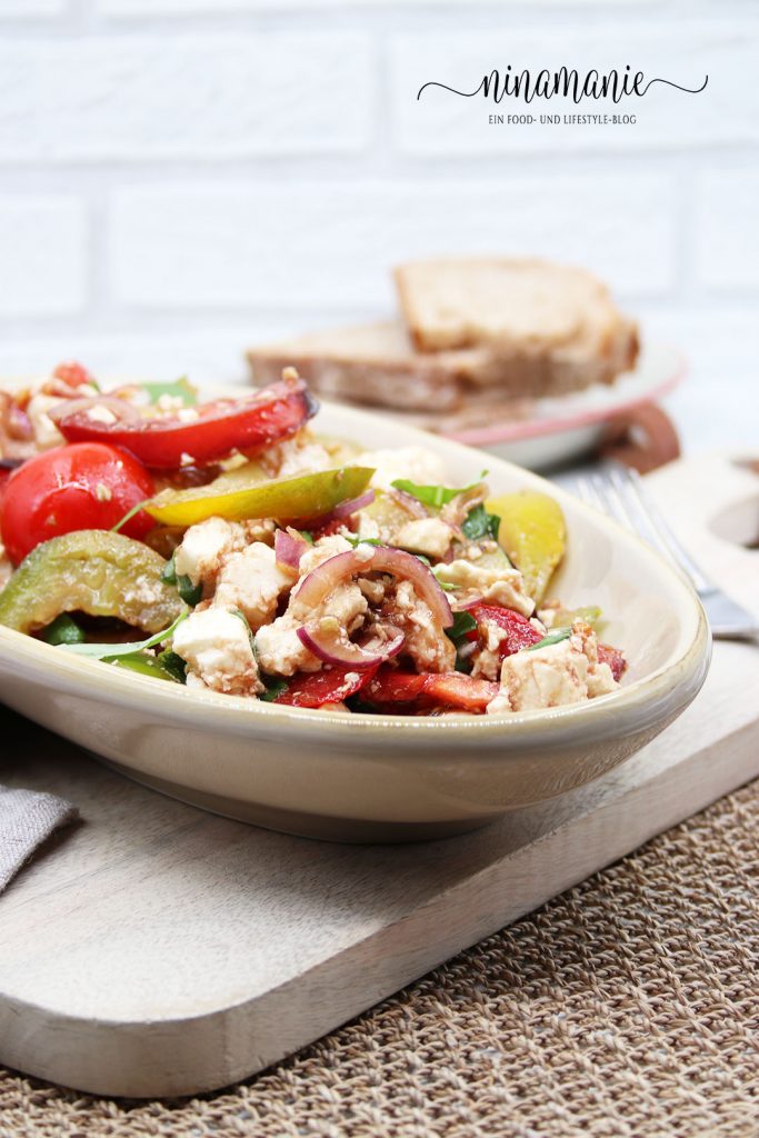 Tomaten-Feta-Salat