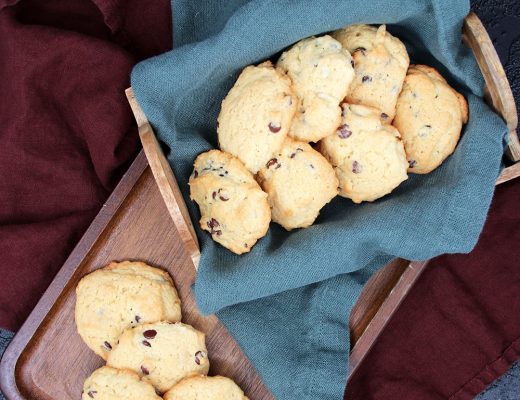 Chocolate-Chip-Cookies mit Mandeln und Tahini